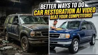 A Better Way to Create AI Car Restoration Videos (Faster Results + Best For YouTube Algorithm