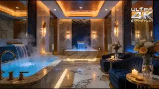 Ultra 4K Luxury Spa *Extra Play* for Relaxation & Stress Relief | Soothing Water Ambience
