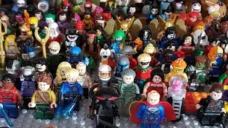 Lego Custom DC Minifig Collection