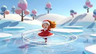 Fortnite Little Hero Slid Off the Ice Platform | Nursery Rhymes for Kids & Baby Songs
