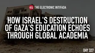 How Israel's destruction of Gaza's education echo through global academia, with Steven Salaita