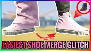 *NEW* Easiest Shoe Merge Glitch Method (GTA Online)