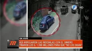 Así fue el millonario asalto en Capiatá