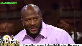 James Harrison meets Bud Dupree after injury