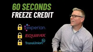 FREEZE Your Credit in 60 Seconds to Stop Fraud!
