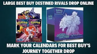 MARK YOUR CALENDARS FOR BEST BUY'S JOURNEY TOGETHER DROP - LARGE BEST BUY DESTINED RIVALS DROP