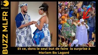 Binguini Bakhaga chante pour sa fille une fan très proche dont elle est marraine de son mariage