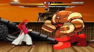 KENSHIN vs JUGGERNAUT  -THE MOST SPECTACULAR FIGHT !!