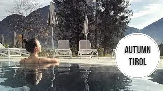 TIROL IN AUTUMN. AUSTRIAN ALPS. SPA