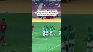 Goalkeeper madagascar reaction after morocco scored their 3rd goal #football #kasaranistadium