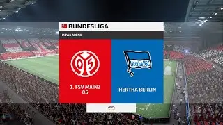 1. FSV Mainz 05 vs Hertha Berlin (16/09/2022) Bundesliga FIFA 22