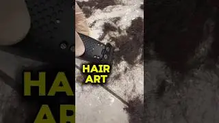 Unique hair art #shorts #facts