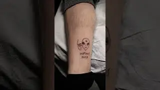 Alien tattoo / Small tattoo
