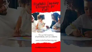 PRINTABLE LEARNING RESOURCES FOR KIDS