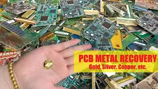 PCB Boards Recycling and Gold Recovery Plant, Recycle Gold/Sliver/Copper from E Waste