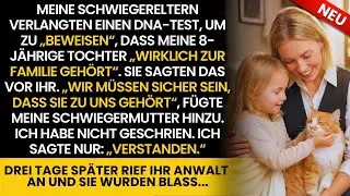Meine Schwiegereltern verlangten an Weihnachten einen DNA-Test – vor den Augen meiner 8-Jährigen