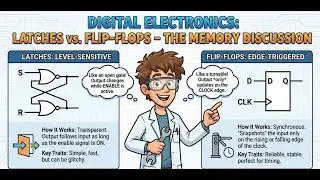 Latches  & flip-flop in Digital Logic