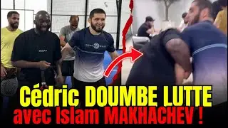 🔴Cédric DOUMBE a voulu TESTER Islam MAKHACHEV en lutte ?! (vidéo)
