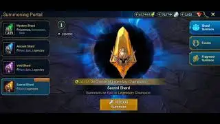 Raid Shadow Legends 2x Sacred Shard Opening 11/06/2021 #raidrpg #raid #raidshadowlegends