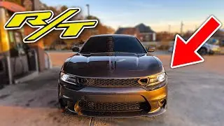 SXT TO SRT FRONT BUMPER SWAP ON MY 2018 CHARGER R/T!