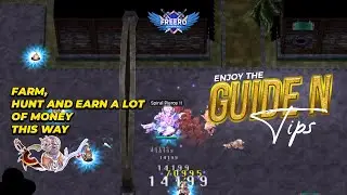 #GUIDENTIPS #ENJOYFARMNHUNT - FAST N EASY FARM!! LORD KNIGHT NO MOD EGG ATTACK SCRABA