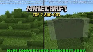 Converting MCPE to Java Edition with using addons