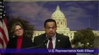 U.S. Representative Keith Ellison Calls for the End of Bush Tax Cuts for the Richest 2%