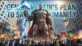 Giant Heroes vs. Titan Hunters: A Genius Villain's Plan to Save Humanity