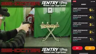ESHOOTER - SENTRY 1Pro Wireless Laser Target System Unboxing & Review by ShinWei Chiou