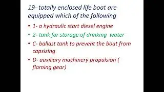 Fast Rescue Boat Exit Exam Question and Answers 2024