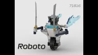 LEGO&reg; 71816 Alternate Build - Zane's Ice Motorcycle - Roboto