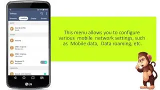 How To Use Mobile Networks On LG smart phones user guide support