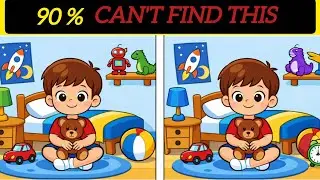 Spot The Difference Brain Training | If You Solve This Puzzle You are Genius ! #trending #video #12