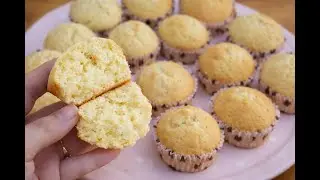 كب كيك فانيليا ناجح من أول مرة | هش وناعم 🧁