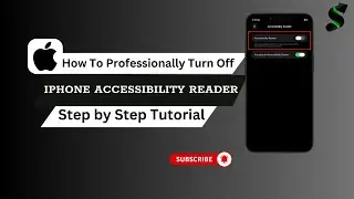 How to Turn Off Accessibility Reader on iPhone (Quick Fix!)