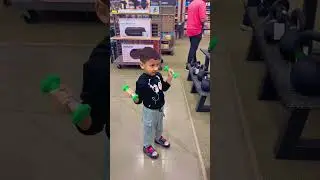 Cute baby funny exercise for better health😀 #shorts