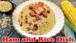 Ham and rice I make every week because it's so easy and delicious