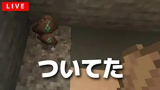 【マイクラ配信】#44 ガストいなくなった&hellip;悲しい