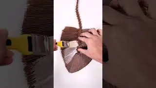 Deixando as folhas em macram&ecirc; firme! ✨ #macrame #macrametutorial #diymacrame #diycrafts #dicas