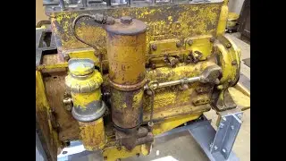 Caterpillar D2 #5J1113 Diesel Engine Assembly Ep.42: Assembling & Installing The Hybrid Oil Filter
