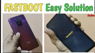 Redmi Note 9 Pro Max FASTBOOT Solution || the Saif tech