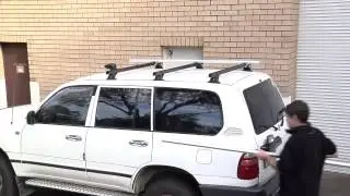 Rhino Rack   Side Boat Loader Installation Part 2   Round Support Bars Installation