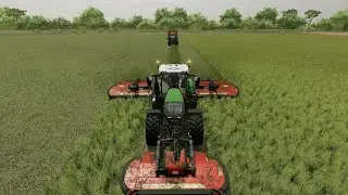 FS 22 * Brazilian Cow & Pig Farm 19 * Grass Harvest, Grass Dryer, Hay
