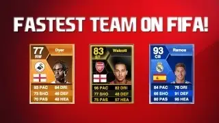 The FASTEST Team On FIFA 13! (99 Chemistry)