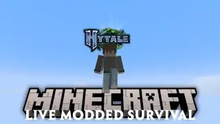 Hytale Youtuber Plays Modded Minecraft LIVE