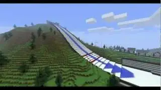 Minecraft: Ski-Jump Fun!