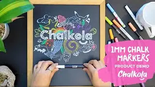 Check Out This 1mm Chalk Markers