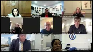 TAX REVIEW BOARD WATER REVENUE HEARINGS (12/10/2024)