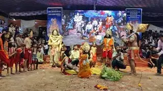 Navaratri Day 8th | Ramleela | Pakistan | 2023 | Laxman Vadh Maghnath | Shri Swaminarayan Mandir