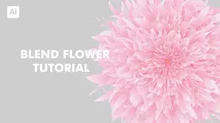 Beautiful flower vector for beginners | Adobe Illustrator Tutorial